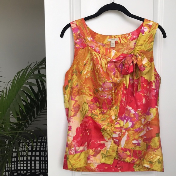 Jcrew Silk Blouse - Picture 1 of 3
